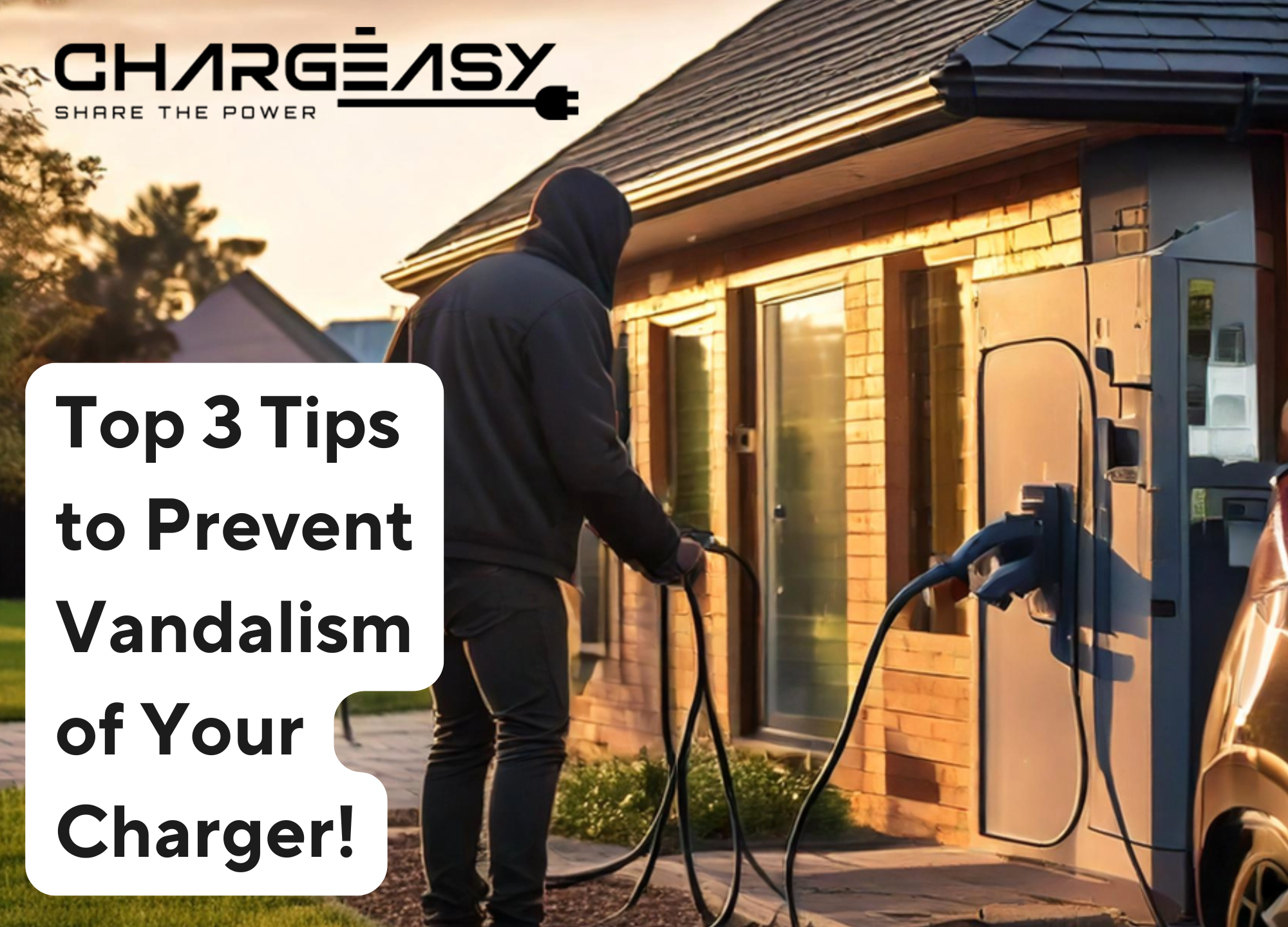 Top 3 Tips to Prevent Vandalism of Your Charger